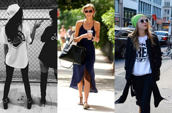 圖中從左至右：Kendall Jenner、Karlie Kloss和Cara Delevigne
