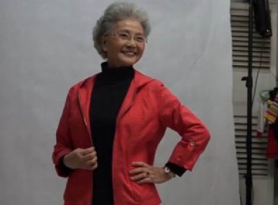 73歲老奶奶狠甩15公斤 出道當(dāng)模特【圖】