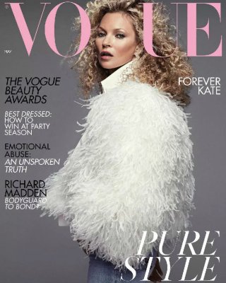 超模Kate Moss第40次登英版VOGUE，回顧她的傳奇模特事業(yè)！